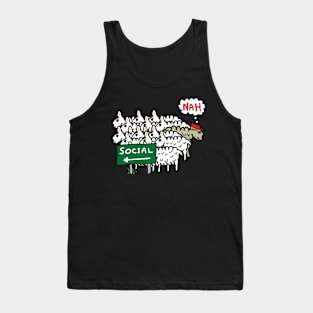 Antisocial Sheep Tank Top